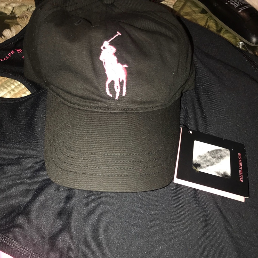 Polo tank with matching hat!